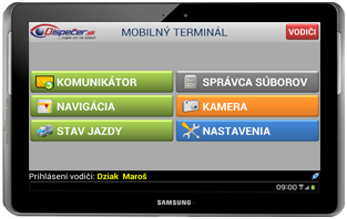 Mobilný terminál
